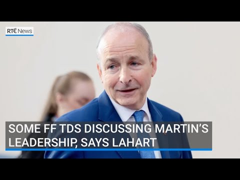 YouTube video thumbnail: Some FF TDs Discussing Martin's Leadership, Says Lahart