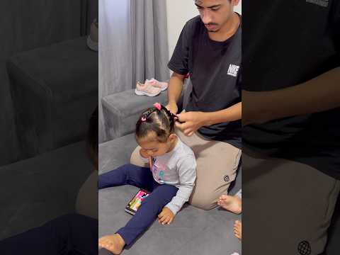 Primeiro dia de aula da minha filha mais velha - pai aos 18