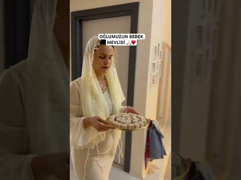 Bebek mevlidimizi 3 aylık olunca yaptık Rabbim kabul etsin ♥️🙏🏻