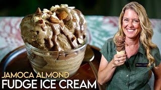 I Recreated My Favorite Ice Cream: Vegan Baskin-Robbins Jamoca Almond Fudge! #dairyfree #sugarfree