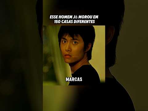esse homem já morou em mais de 150 casas diferentes