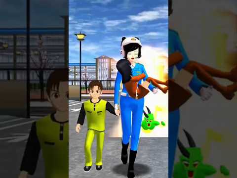 police save to the babies from ghost 🔥🔥🔥 #sakuraschoolsimulator #avatarstory #ghostvspolice