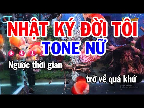 Karaoke Nhật Ký Đời Tôi Tone Nữ Em || Nhạc Sống Hay Nhất || Karaoke Tuấn Kiệt