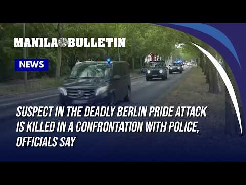 Suspect in the deadly Berlin Pride attack is killed in a confrontation with police, officials say