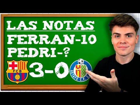 El Bar莽a estuvo IMPARABLE ante el Getafe!!! :)