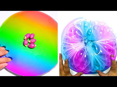 1 Hour of Satisfying Vídeos de Slime: Relaxing ASMR Triggers #2774