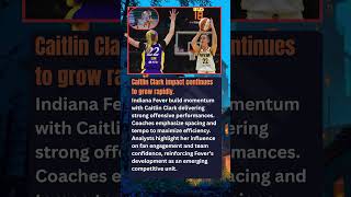 Caitlin Clark impact continues to grow rapidly.Indiana Fever build momentum with Caitlin Clark