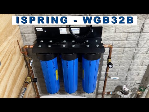 Installing an Ispring Whole House Water Filtration System - WGB32B - CPB - Day 15 and 16