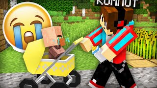 ЖИТЕЛЬ СТАЛ РЕБЁНКОМ В МАЙНКРАФТ | Компот Minecraft