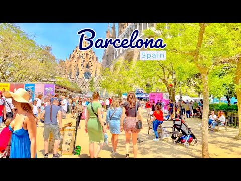 Barcelona, Spain 🇪🇸 THE MEDITERRANEAN PARADISE - 2023 4K-HDR Walking Tour (▶193min)