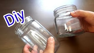 لو عندك برطمان مثل هذا اليك هذه الفكرة/#diy