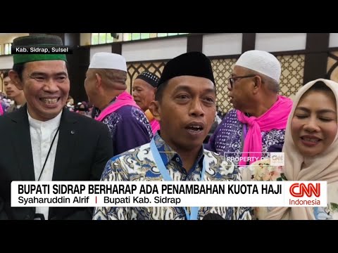 Jadi Masa Tunggu Haji Terlama, Bupati Sidrap Berharap Ada Penambahan Kuota Haji
