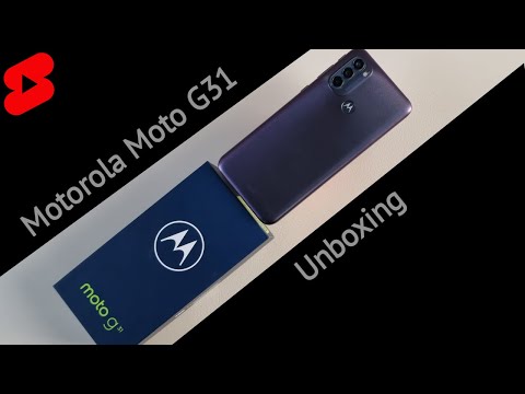 (ENGLISH) Motorola Moto G31 Quick Unboxing #shorts #motog31 #ASMR