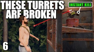 YouTube thumbnail for aloneintokyo's video titled 'STRESS TESTING MY OP INNER PEEK TURRET BASE AGAINST A CLAN | Solo Rust'