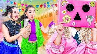 No One Knows I Am A Famous Superstar! Famous Barbie Wears Mask To Hide Real Face