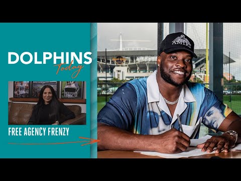 FREE AGENCY FRENZY | DOLPHINS TODAY video clip
