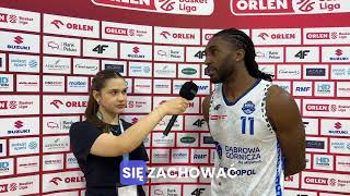 Wypowiedzi zawodników po piątkowym meczu 13.03 MKS DG vs Dziki Warszawa. Ron Curry vs Darnell Edge