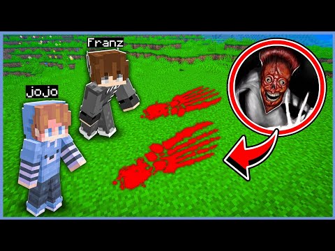 JOJO & FRANZ MENEMUKAN JEJAK KAKI MONSTER CACING di MINECRAFT