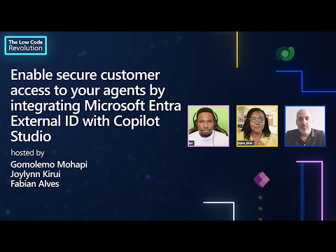 Connect customers to agents securely with Microsoft Entra External ID and Copilot Studio integration