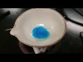 Copper Sulfate Experiment Procedures