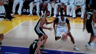 Lakers Beat the Spurs - April 14 2013