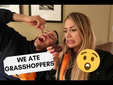 EATING GRASSHOPPERS | Jokes on me..