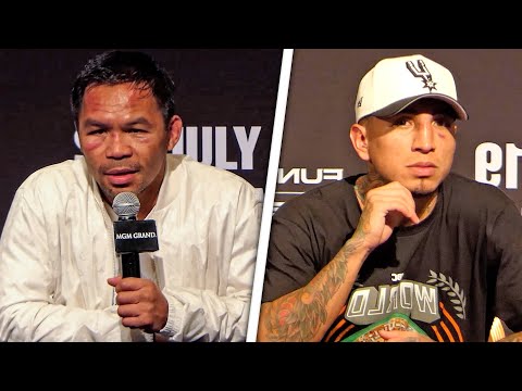 ROBBERY?! Manny Pacquiao vs Mario Barrios • FULL POST FIGHT PRESS CONFERENCE • PBC Boxing