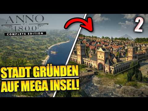 Ich besiedle die größte Insel in Anno 1800