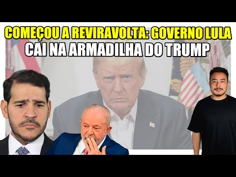 Começou a reviravolta: Governo Lula cai na armadilha do Trump