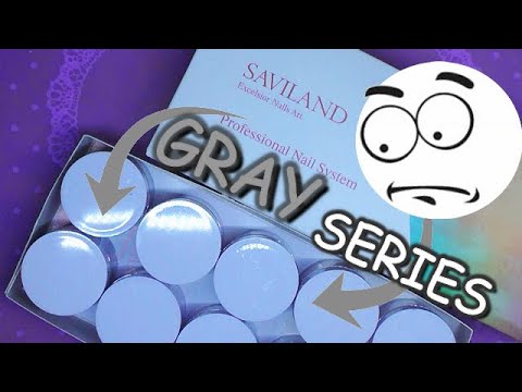 Testing Amazon Grey Series Acrylic Powders | Are They As Good As They Sound? | ABSOLUTE NAILS