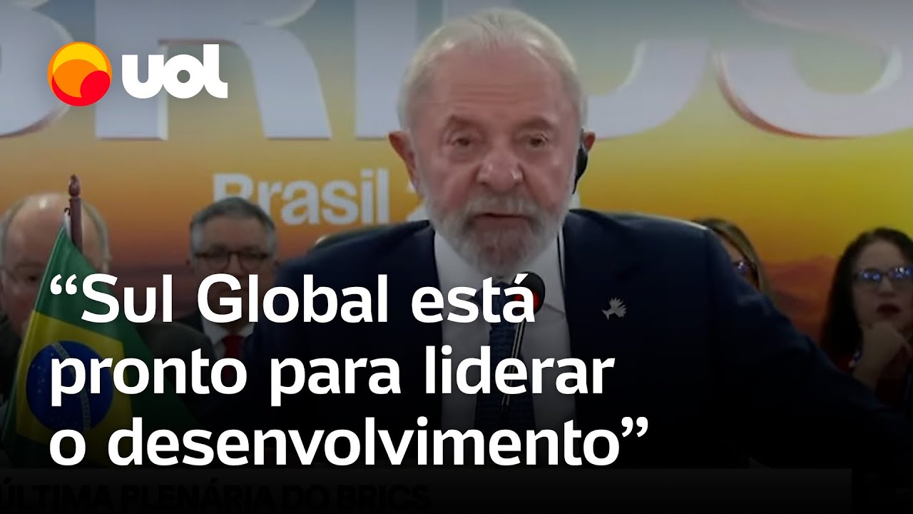 Lula diz que o Sul Global está pronto para liderar veja discurso no Brics na íntegra