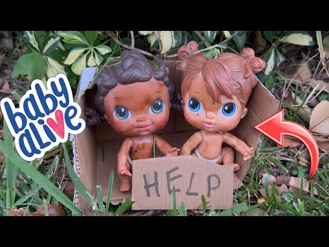 NEW Baby alive crib life dolls adoption story 😨