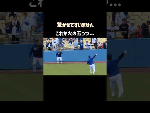 【謙虚】球がどっか飛んでいっても礼儀正しい大谷翔平 #shorts #baseball #大谷翔平