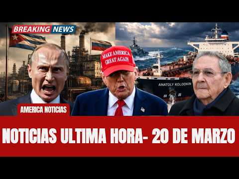 🚨NOTICIAS: TRUMP PROHÍBE ENVÍO DE PETRÓLEO RUSO A CUBA | EEUU DESCARTA INTERVENCIÓN MILITAR EN CUBA