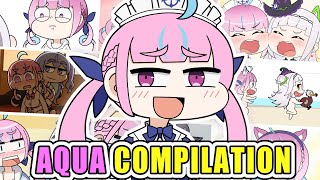 MINATO AQUA COMPILATION【Hololive Animation｜Eng sub】