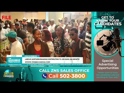 YouTube video thumbnail: Labour: Northern Bahamas Contributing To Job Gains Job Growth