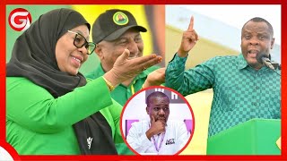 MOTO WA BABA LEVO MBELE YA DKT SAMIA-"NINAYESHINDANA NAYE NI DHAIFU-NDOO ZILIKUWA ZINAWAZEESHA DADA"
