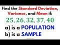 Understanding Standard Deviation and Variance