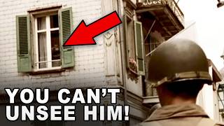 You Can't Unsee the Guy with the Camcorder in Band of Brothers - Goof