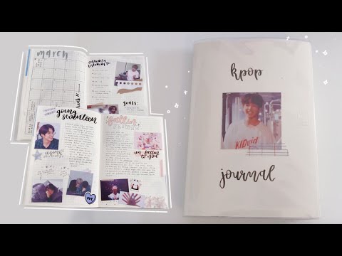kpop journal flip thorugh #2