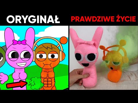 SPRUNKI w PRAWDZIWYM ŻYCIU vs NORMALNY