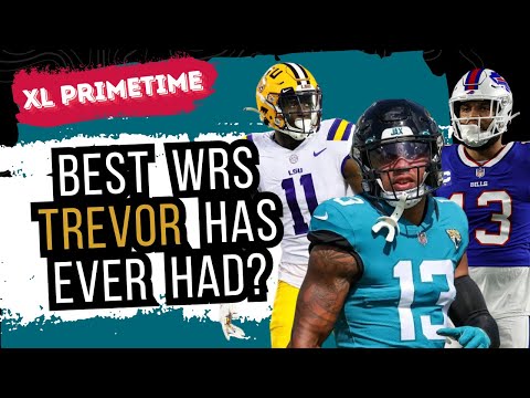 The best WRs Trevor Lawrence has ever had?
