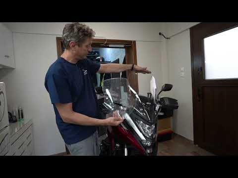 Big GIVI windshield for 2023 HONDA NC750X