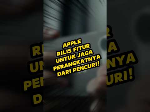 Apple rilis fitur anti maling?