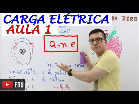 CARGA ELÉTRICA - ELETRIZAÇÃO - FÍSICA BÁSICA (Física do Zero) - Teoria e Exercícios - AULA 01