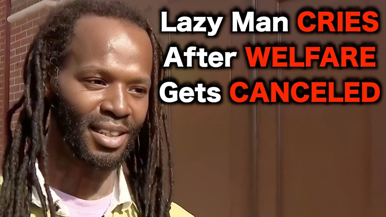 Black Man CRIES Victim After Welfare Gets Cut