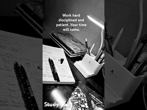 Work hard stay disciplined and be patient. Your time will come #motivation #studycam1286