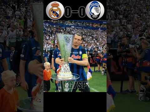 Real Madrid VS Atalanta FC UEFA Super Cup Final Mbappe Brace #youtube #shorts #football