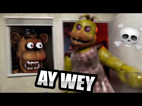 jugué el FNAF mas realista 💀con memes xd