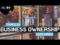 Business Ownership Types and Characteristics